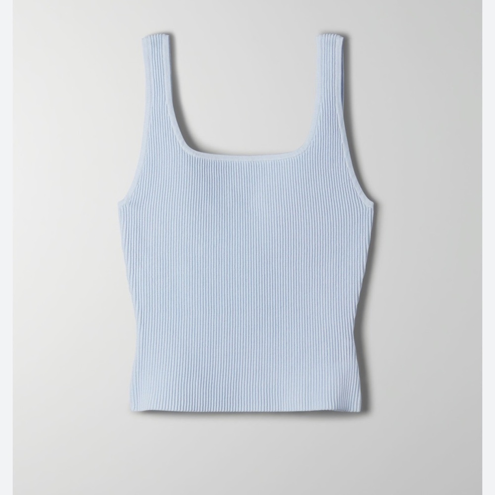 Aritzia Ribbed Knit Tank Top